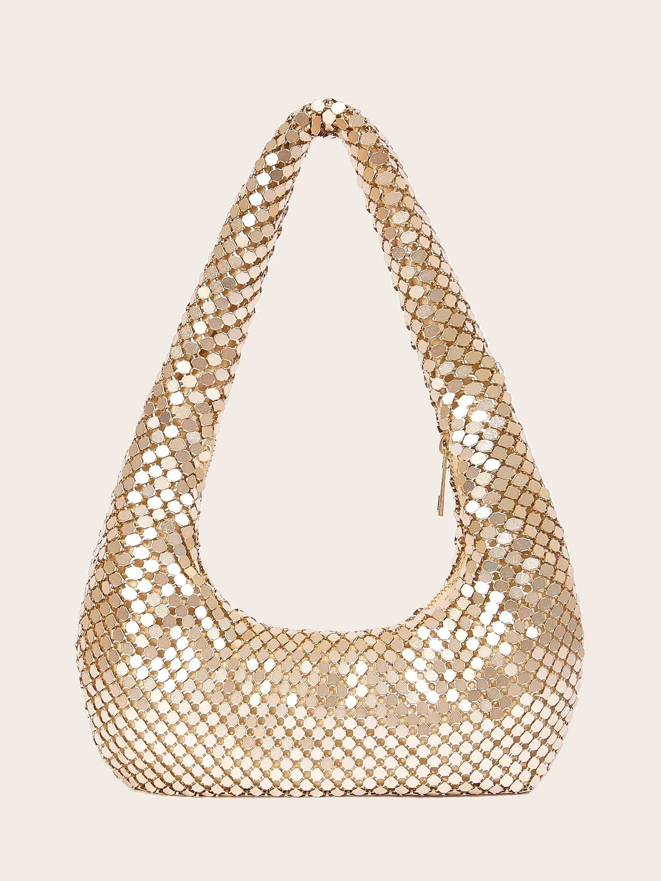 Clutch Bag Evening - Sac sous les bras en métal
