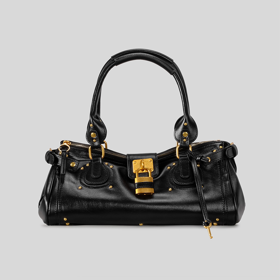Women Hand Bags Sale - Nouveau Sac Boston Rétro à Rivets