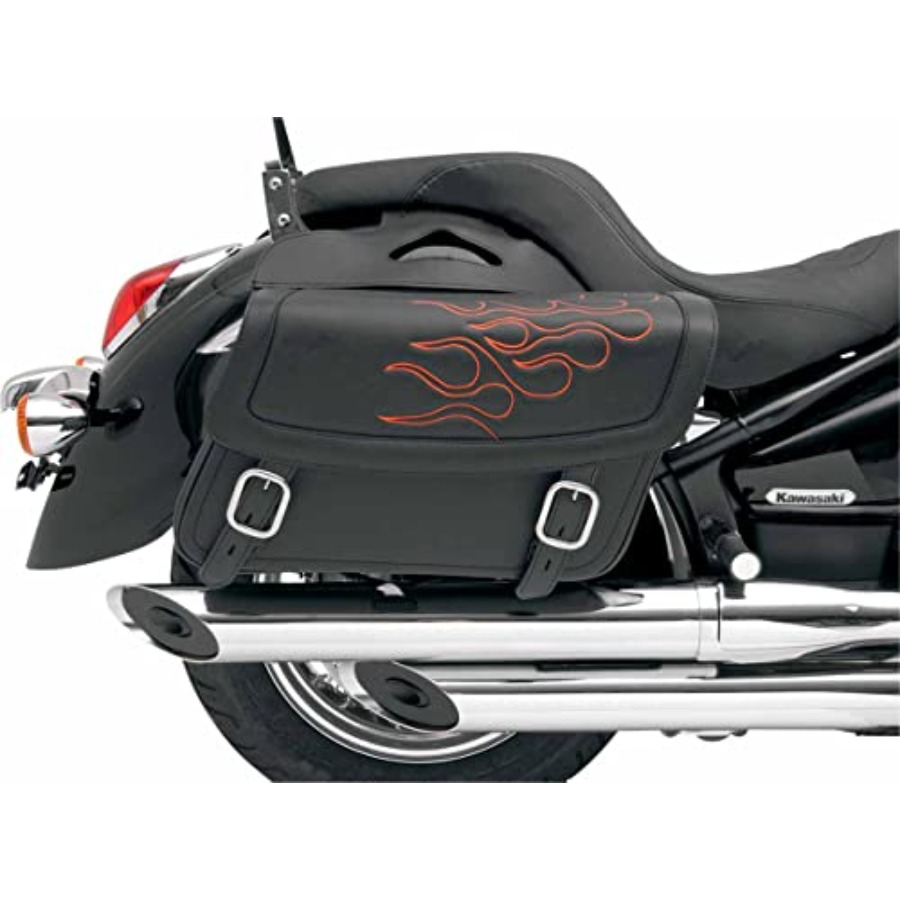 Saddle Bag Leather - Sacoche de moto Highwayman en cuir