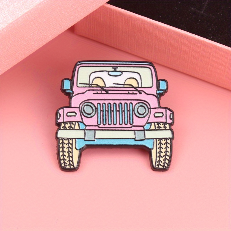 Women'S Jeep Bags - Adorable épingle en émail de dessin