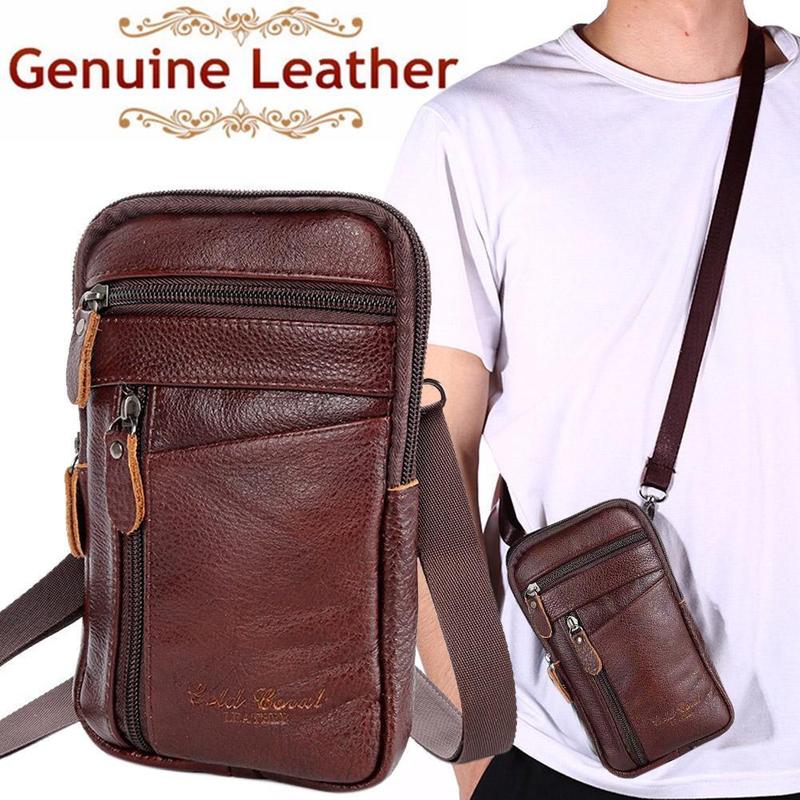 Saddle Bag Leather - Sac à bandoulière en cuir véritable