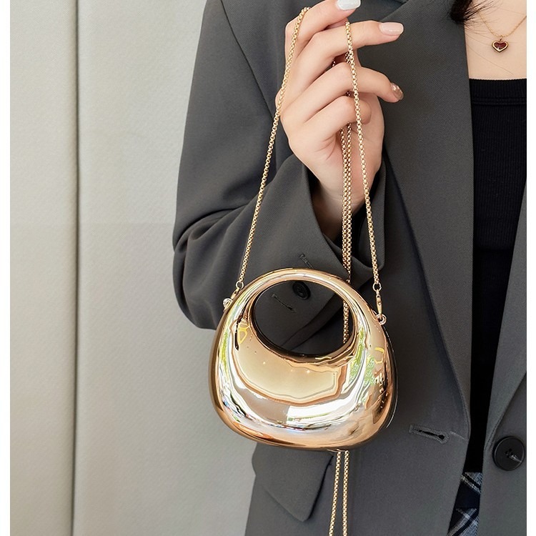 Clutch Bag Evening - Mini sacs de soirée dorés, sacs
