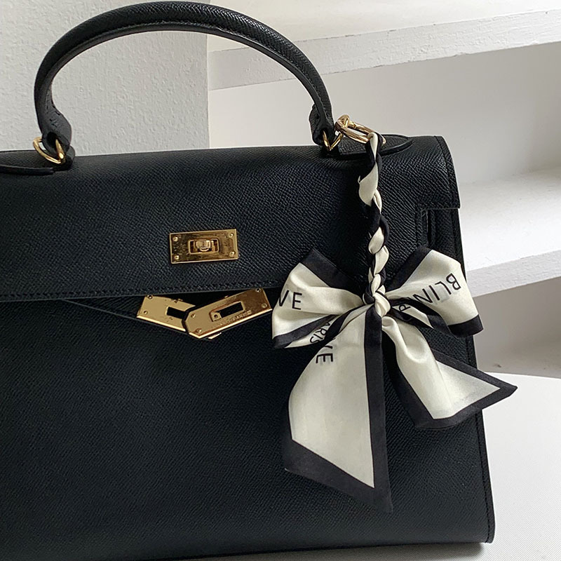 Women Bags Ysl - Nouveau foulard en soie tricoté à