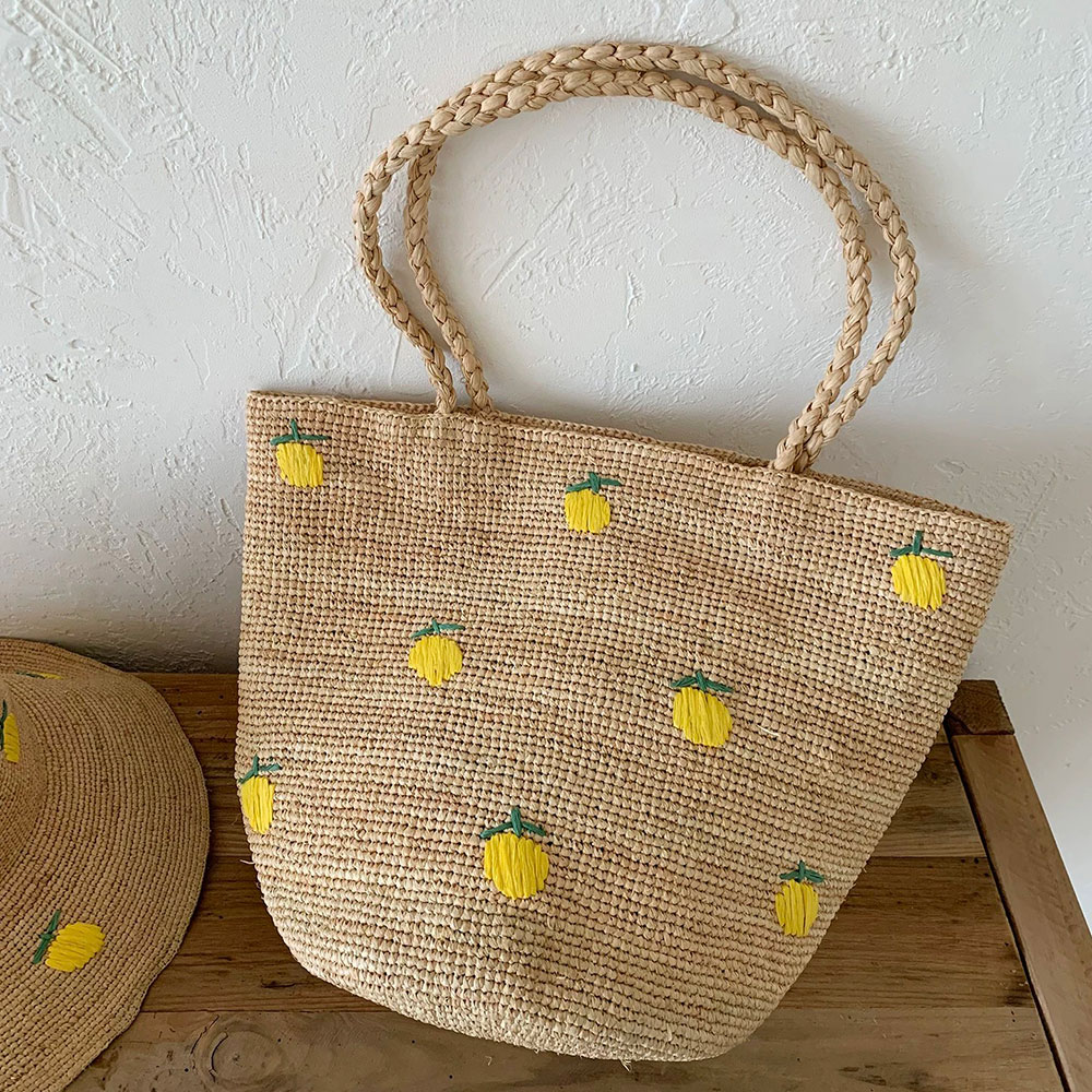 Nouveaux sacs de plage bohèmes - Women'S Raffia Bags avis et prix