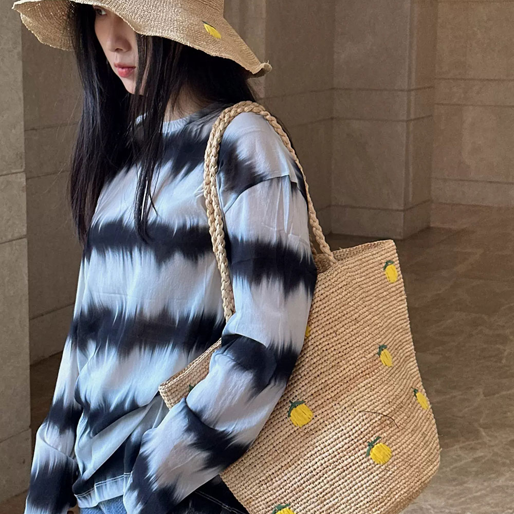 Nouveaux sacs de plage bohèmes - Women'S Raffia Bags avis et prix
