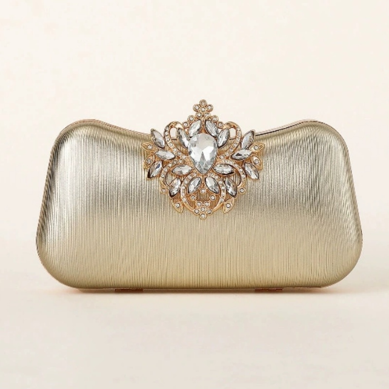Pochette de soirée rigide en v - Clutch Bag Evening avis et prix