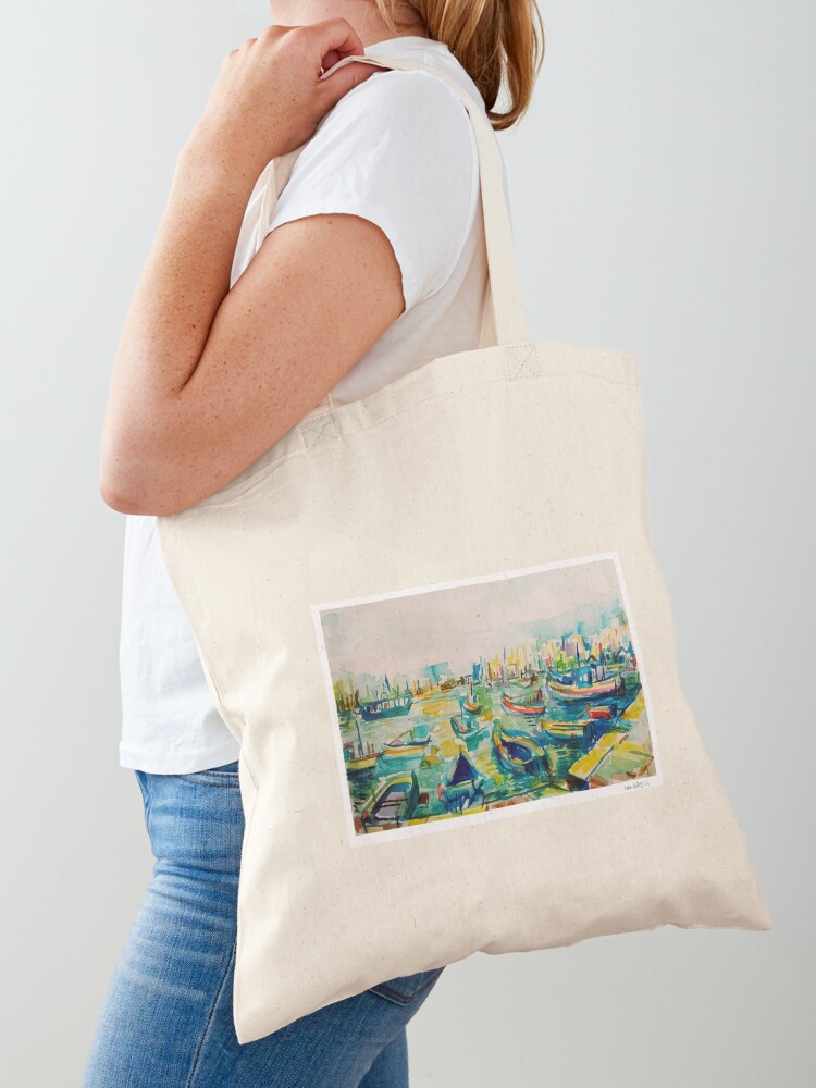 Sac fourre-tout en tissu Marsa - Women Bags Malta avis et prix