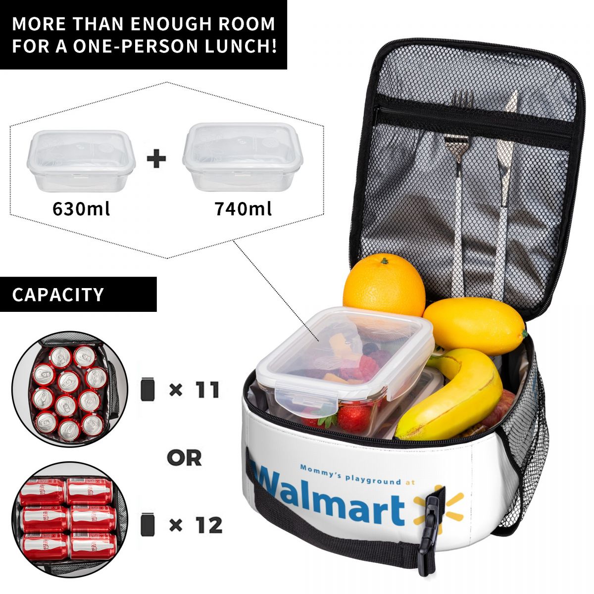 Sac à lunch isotherme Walmart  - Women Bags Walmart avis et prix