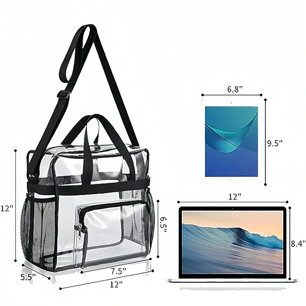 Sac fourre-tout transparent ro - Women Bags For Work avis et prix
