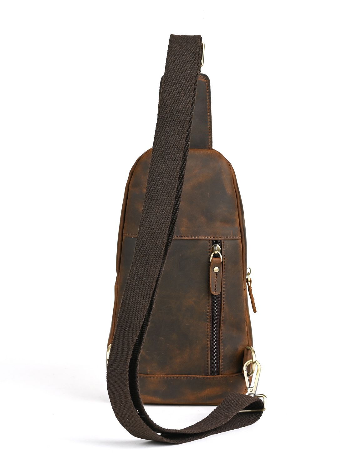 Sac de Poitrine Multifonctionn - Saddle Bag Leather avis et prix