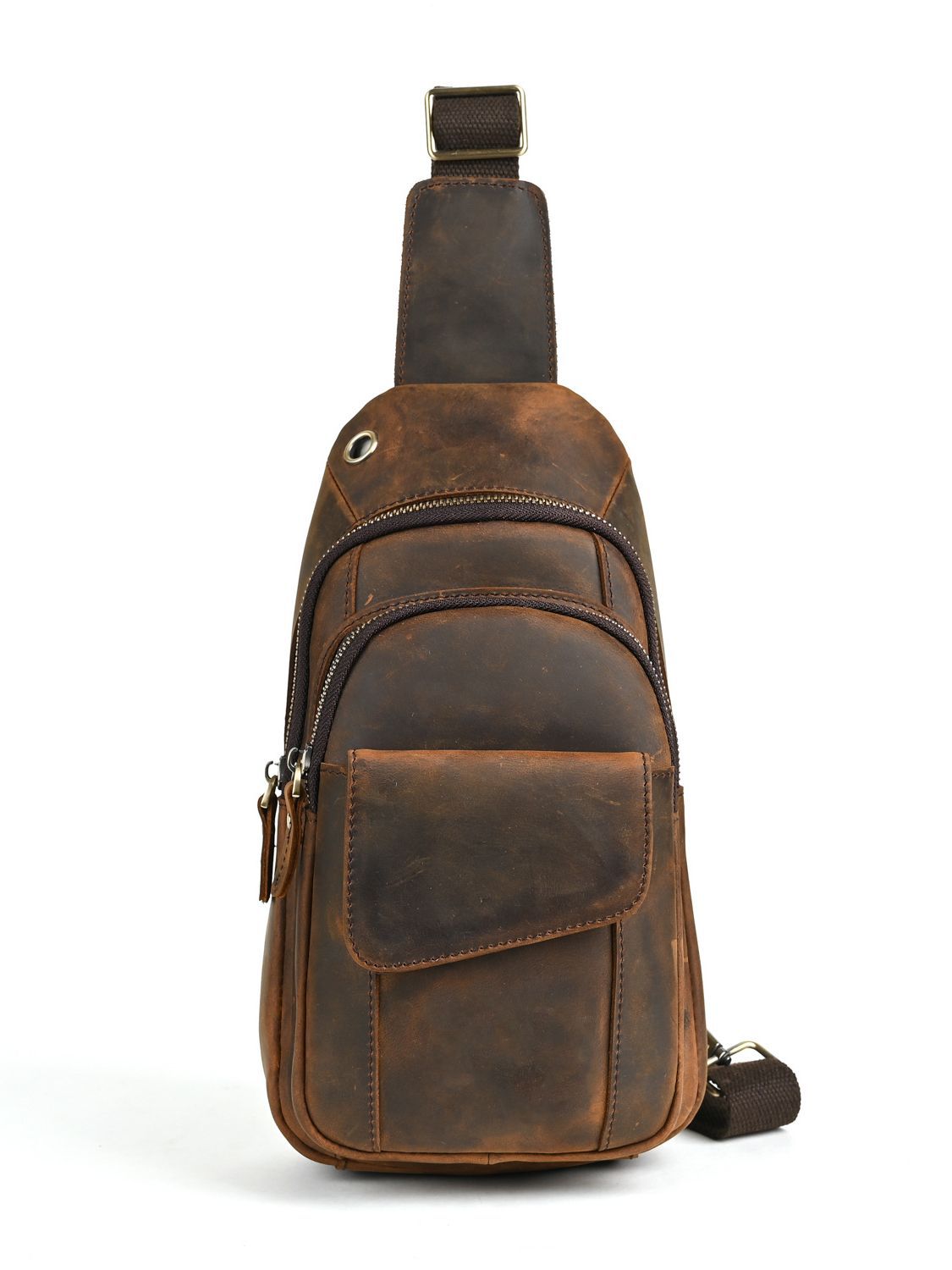 Sac de Poitrine Multifonctionn - Saddle Bag Leather avis et prix