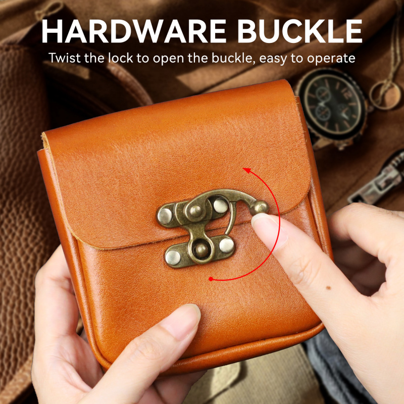 Petite sacoche de ceinture en  - Saddle Bag Leather avis et prix