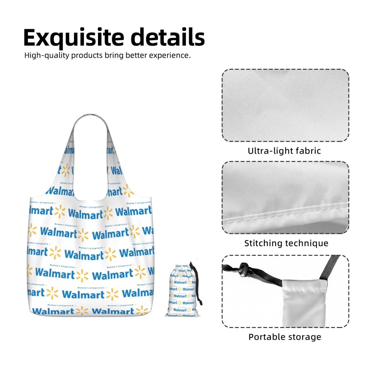 Sac fourre-tout Walmart en toi - Women Bags Walmart avis et prix