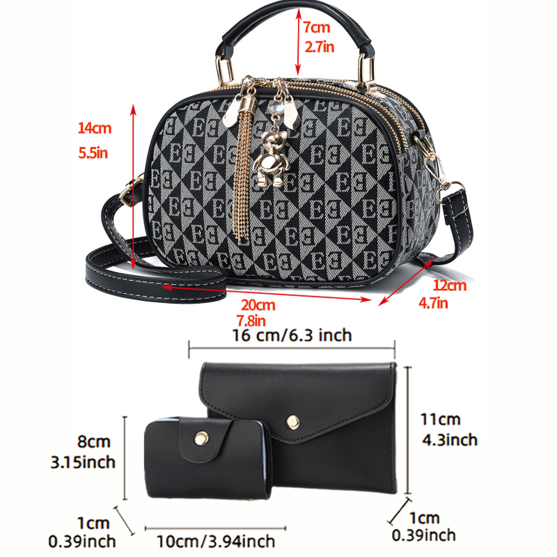 Sacs mini ronds à imprimé lett - Women'S Crossbody Bags avis et prix