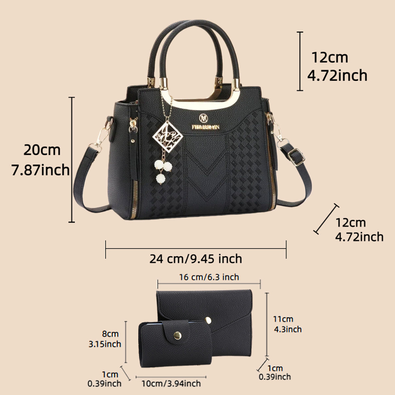 Ensemble de 3 sacs à main en c - Women'S Crossbody Bags avis et prix