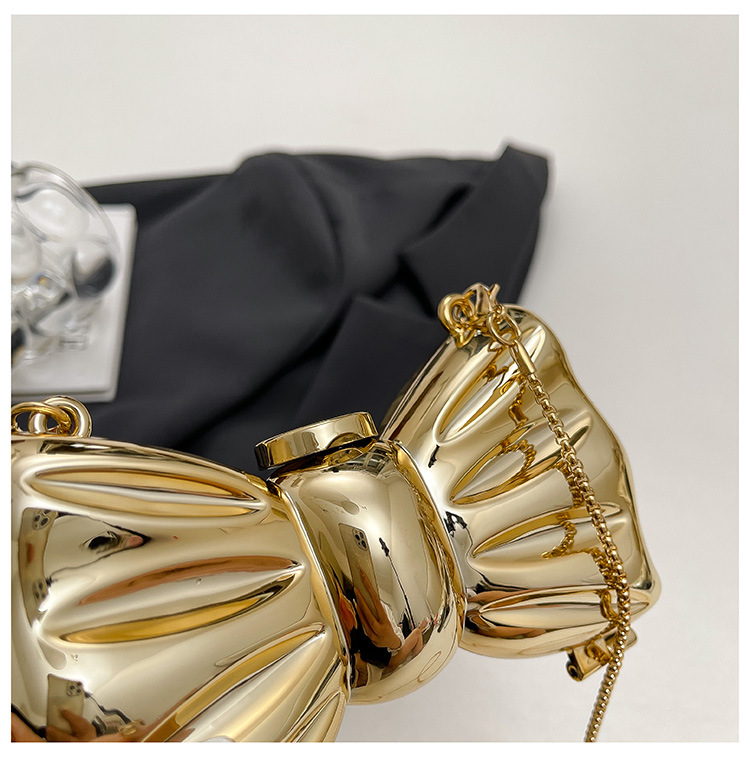 Mini pochette rigide en métal  - Clutch Bag Evening avis et prix