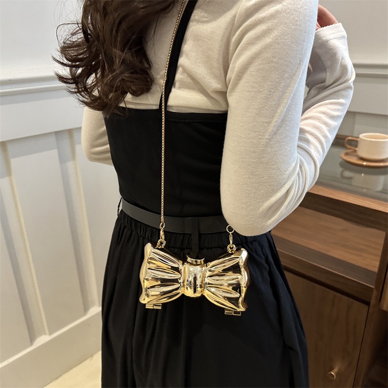 Mini pochette rigide en métal  - Clutch Bag Evening avis et prix