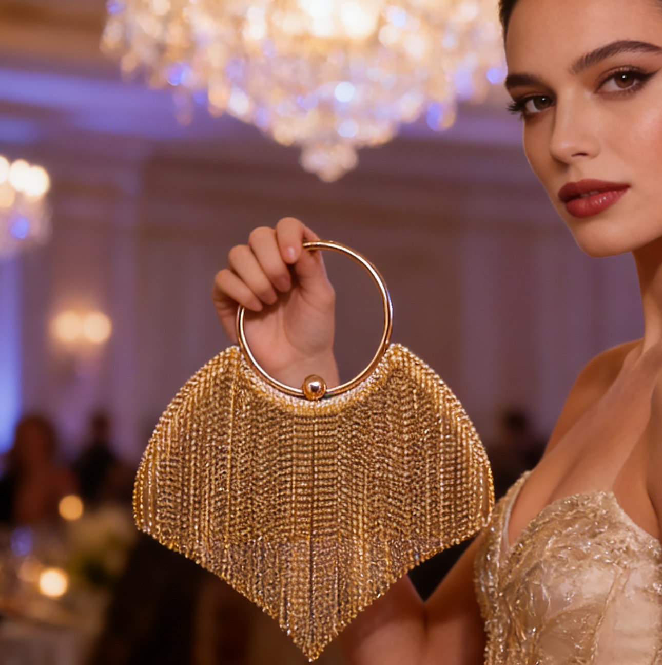 Pochette de soirée de luxe sci - Clutch Bag Evening avis et prix