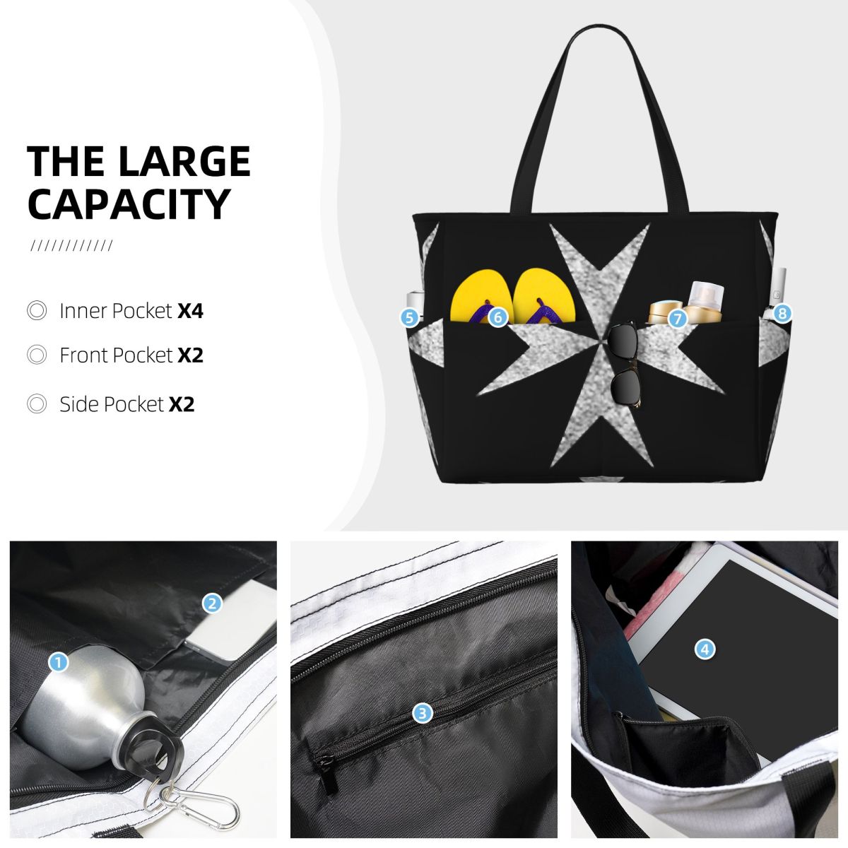 Sac de plage, de sport, de gym - Women Bags Malta avis et prix