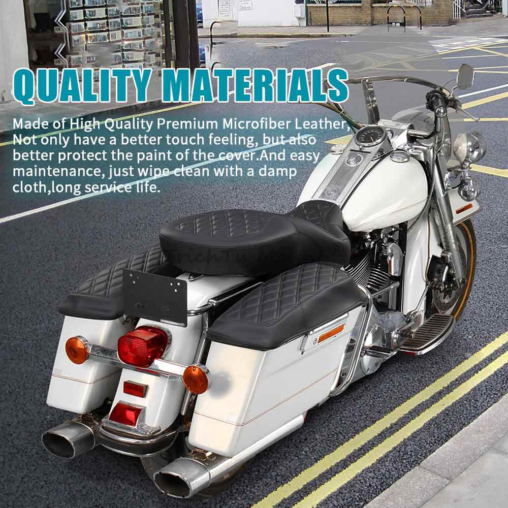 Pour Harley Touring Street Roa - Saddle Bag Leather avis et prix