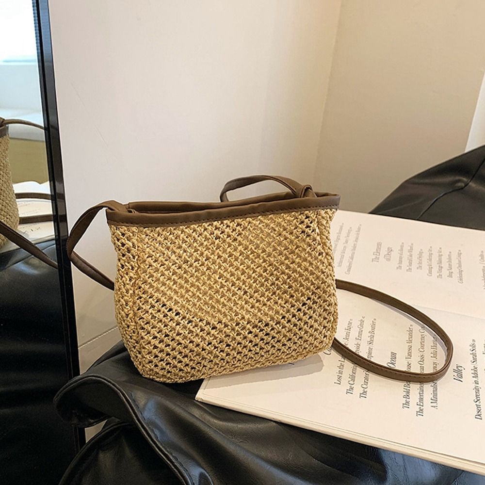Sac bandoulière décontracté en - Women'S Raffia Bags avis et prix