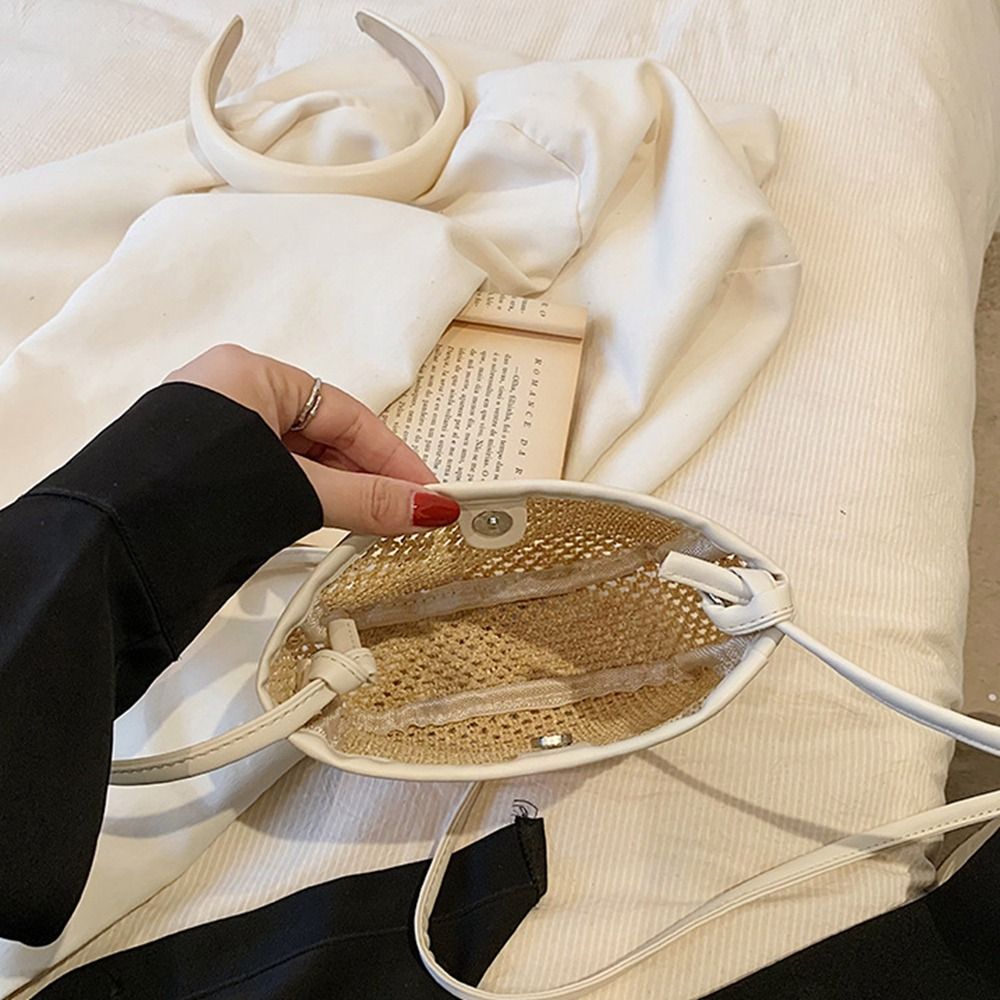 Sac bandoulière décontracté en - Women'S Raffia Bags avis et prix