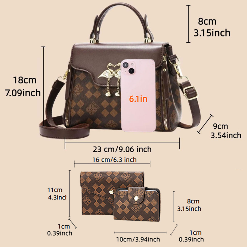 Ensemble de 3 sacs pour femme, - Women'S Crossbody Bags avis et prix