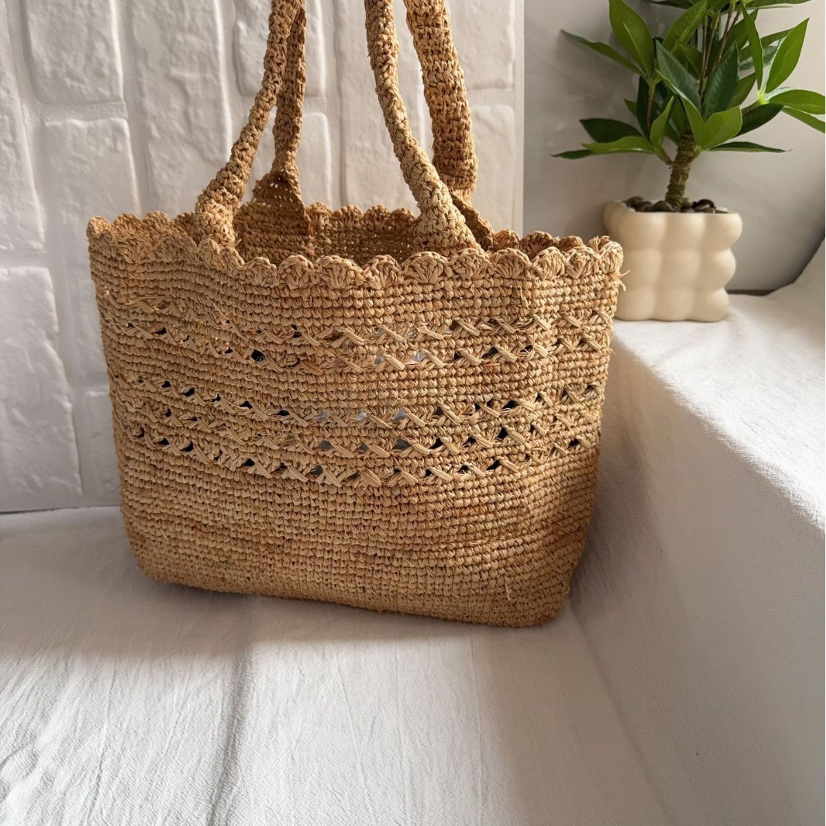 Sac d'été en paille de raphia  - Women'S Raffia Bags avis et prix