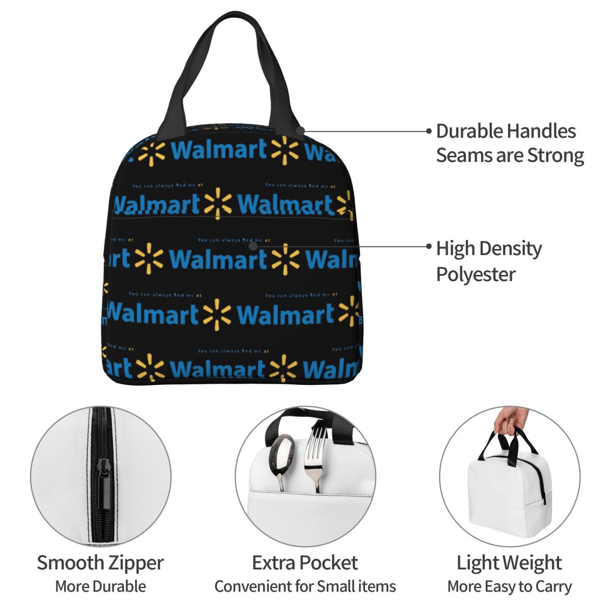 Sac à lunch isotherme Walmart  - Women Bags Walmart avis et prix