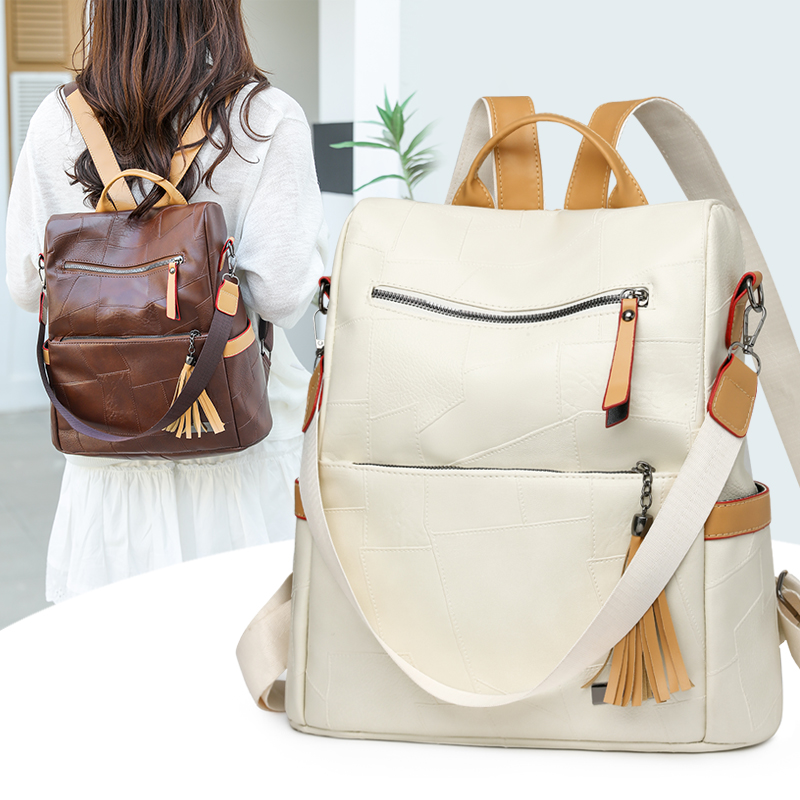 Sac à dos Vintage en cuir PU p - Women Bags For Office Use avis et prix