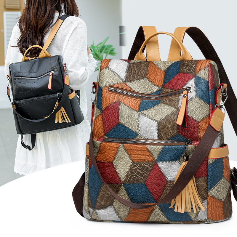 Sac à dos Vintage en cuir PU p - Women Bags For Office Use avis et prix