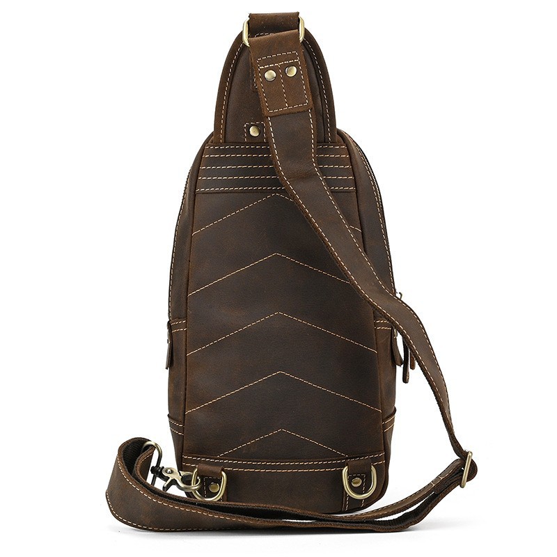 Sac à bandoulière en cuir véri - Saddle Bag Leather avis et prix