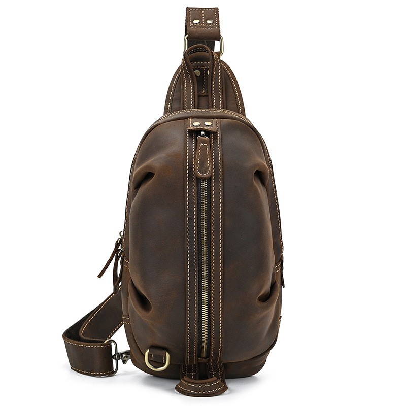 Sac à bandoulière en cuir véri - Saddle Bag Leather avis et prix