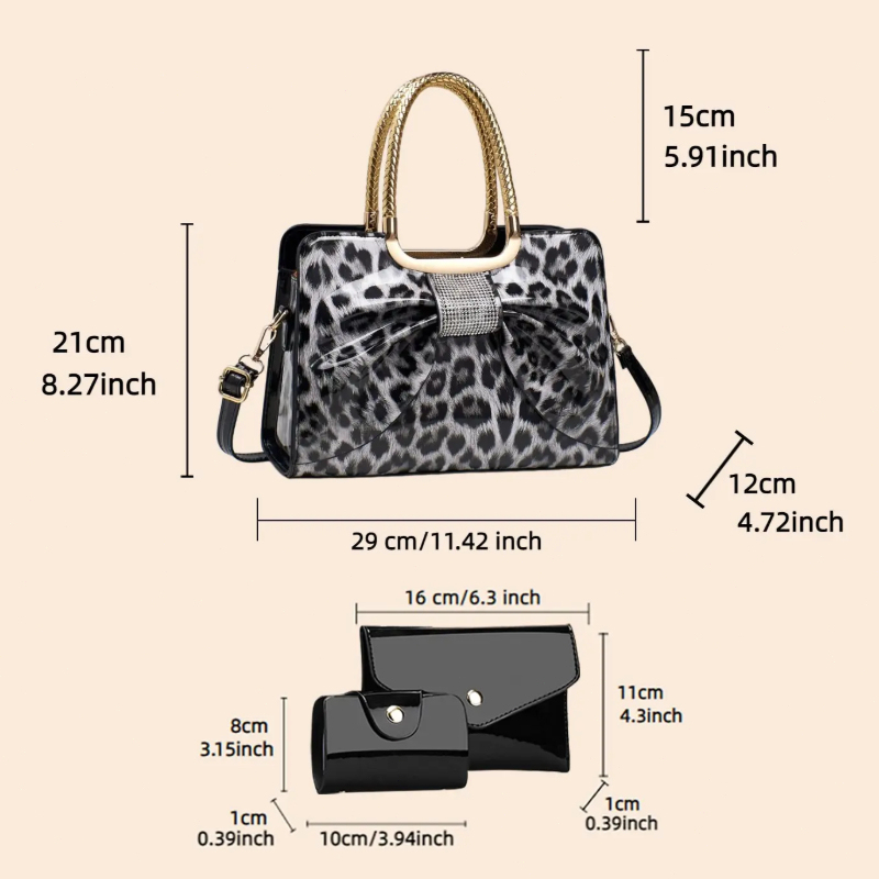 Sac pour femme à imprimé léopa - Women'S Crossbody Bags avis et prix